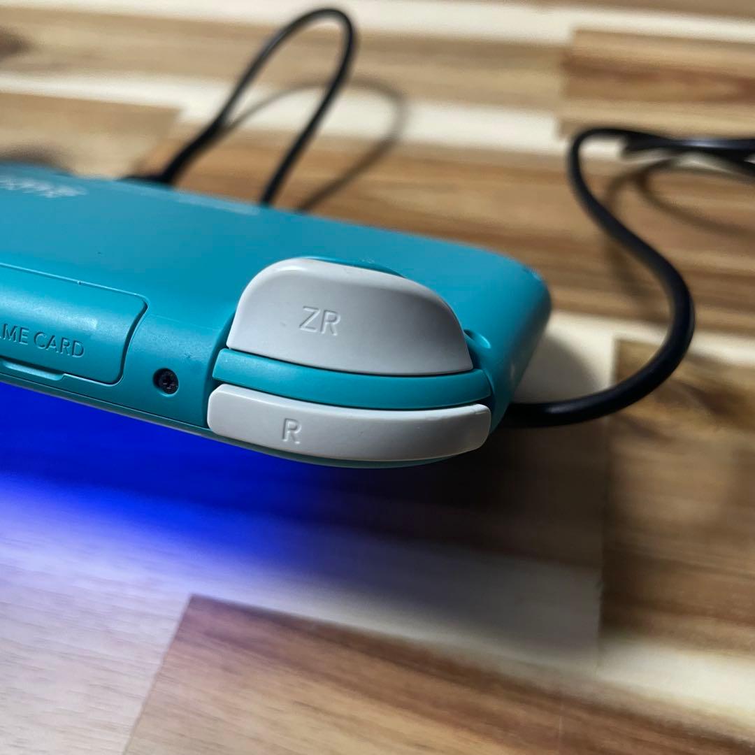 【ジャンク品】Switch Lite ターコイズ ブルスク 画面美品