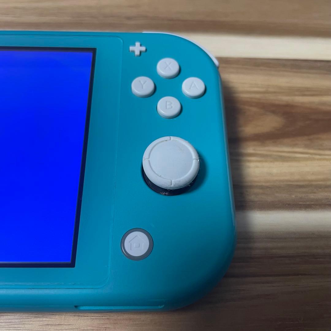 【ジャンク品】Switch Lite ターコイズ ブルスク 画面美品