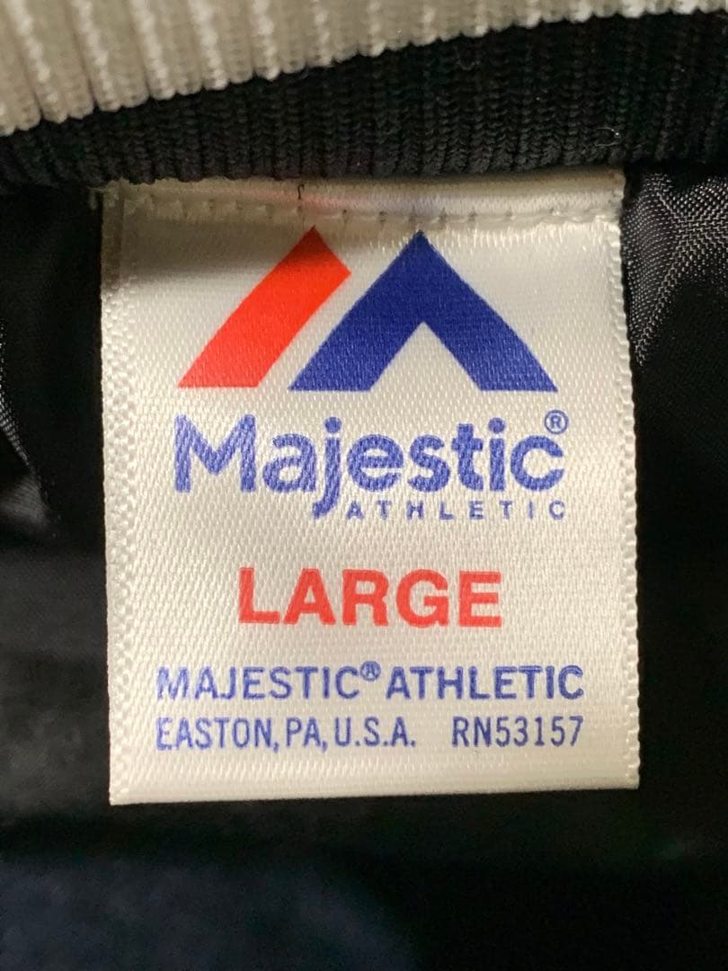 Majestic製　SoftBank Hawks スタジャン　ブラック