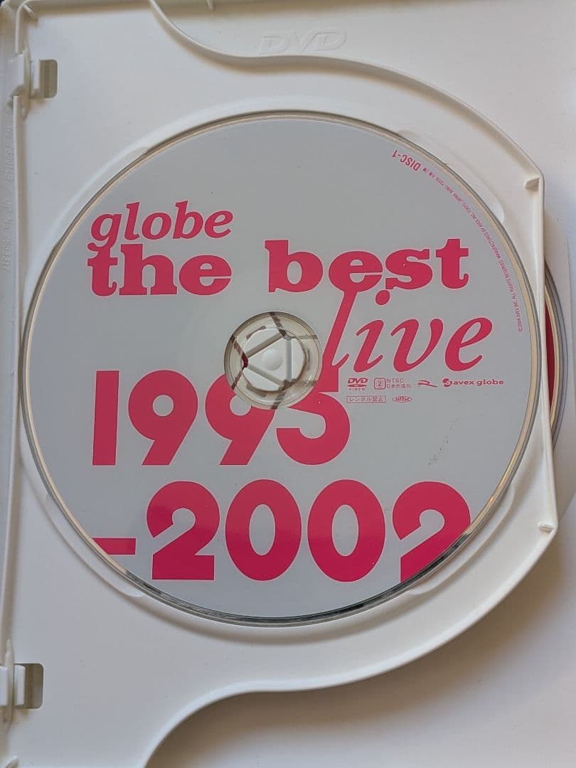 globe the best live 1995-2002　DVD　ライブ　廃盤