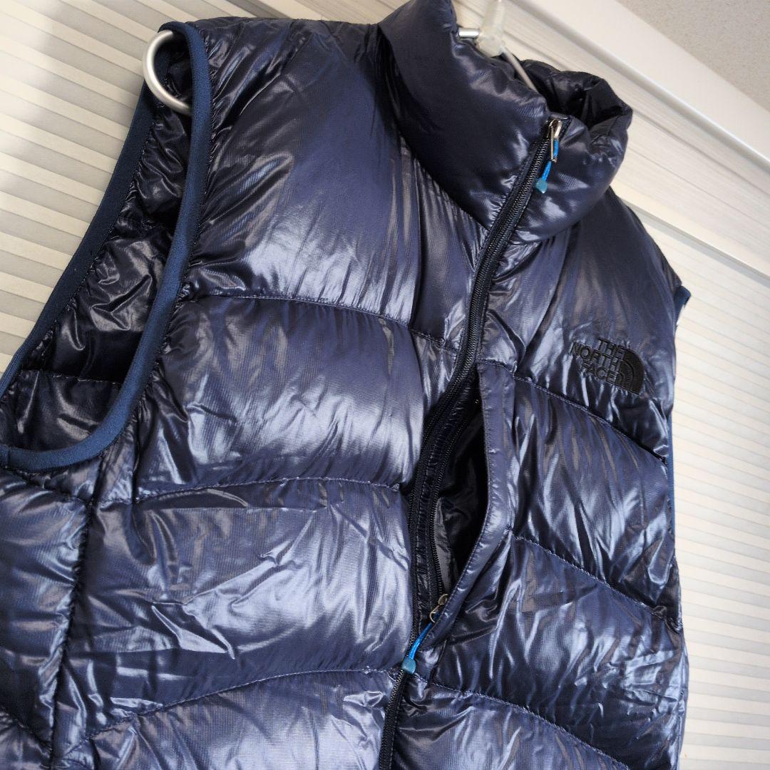 【良品】THE NORTH FACE アコンカグア ダウンベスト Mサイズ 青