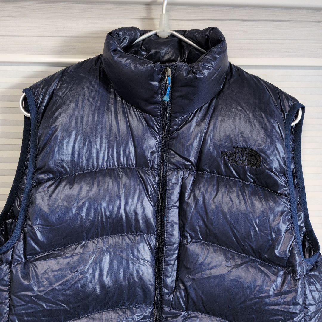 【良品】THE NORTH FACE アコンカグア ダウンベスト Mサイズ 青