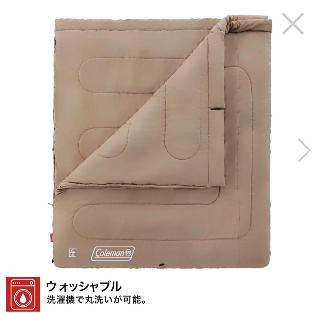 Coleman ファミリー2in1 C5 寝袋（シュラフ）　封筒型