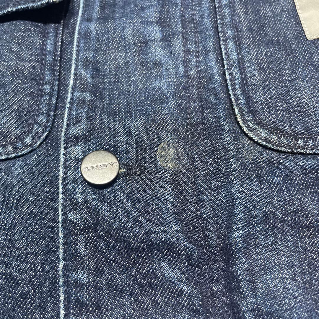 Carhartt ボア襟付きデニムジャケット Sサイズ