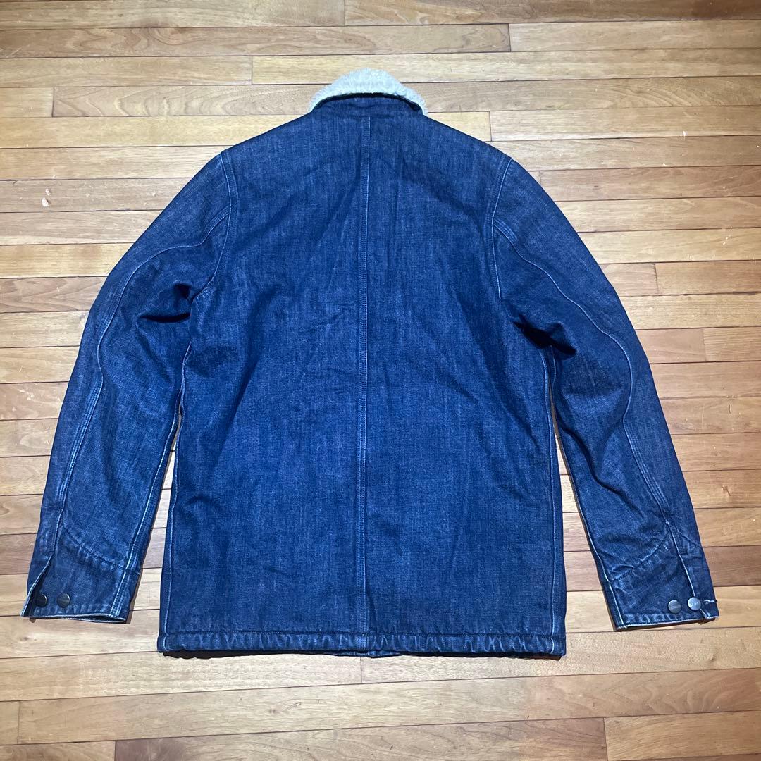 Carhartt ボア襟付きデニムジャケット Sサイズ