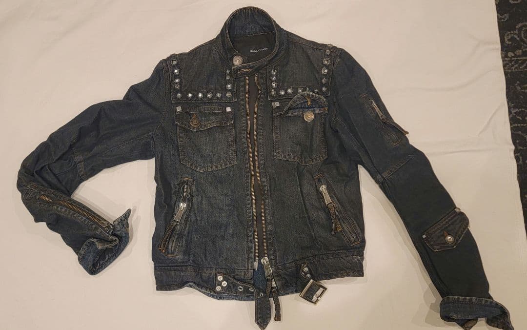 ジャケット・アウター 2005AW DSQUARED2 studs denim jacket
