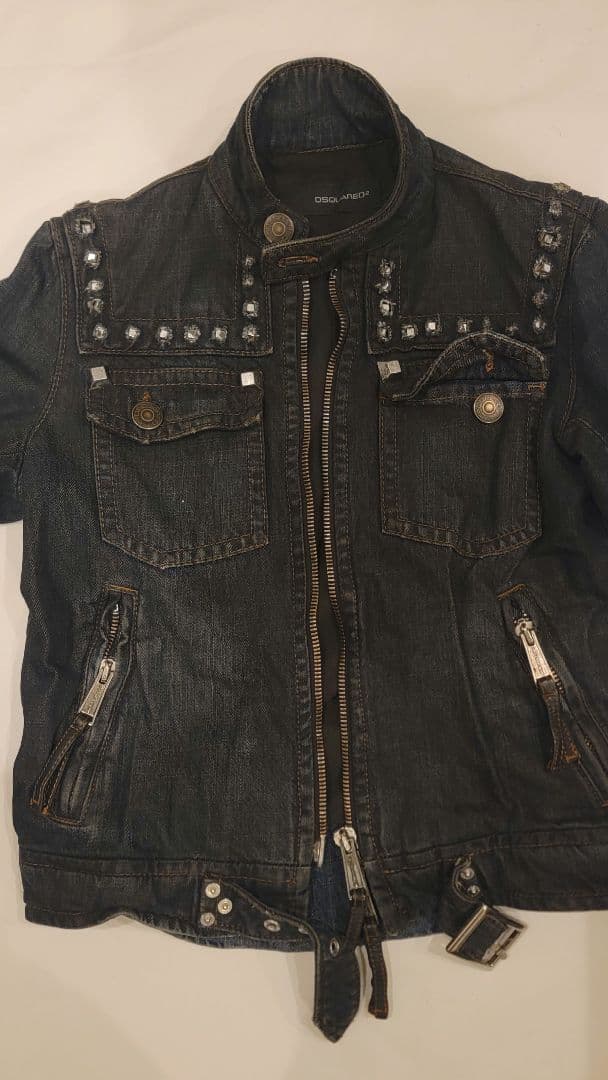 ジャケット・アウター 2005AW DSQUARED2 studs denim jacket