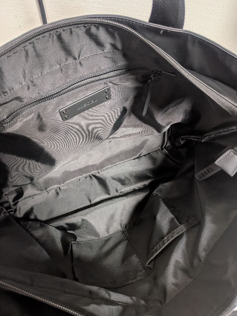 美品　DIESEL ブラック トートバッグ　防水