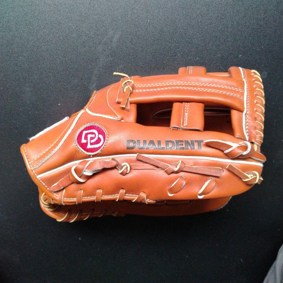 ミツワタイガー グローブ 未使用 タグ付　TIGER DUALDENT　軟式