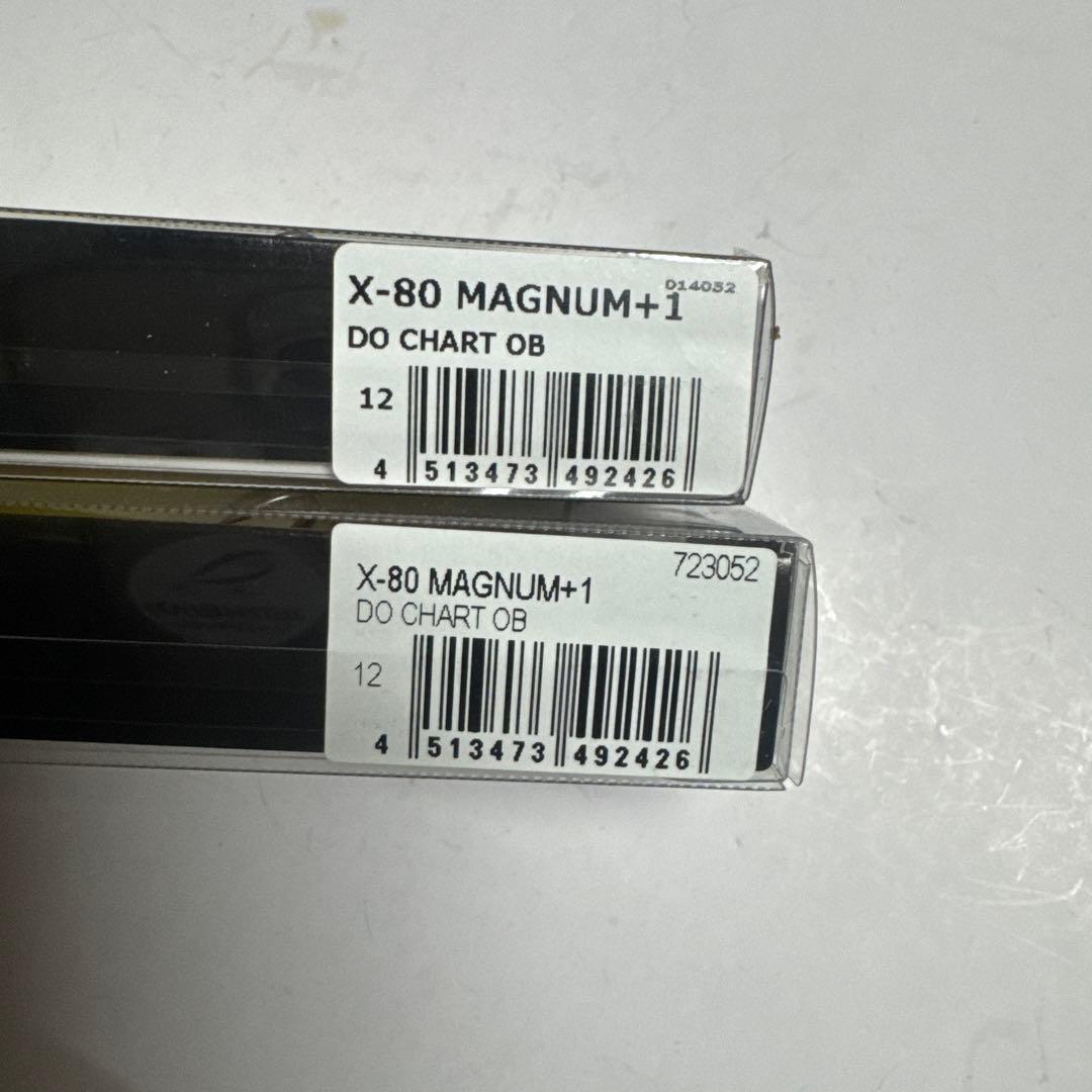 【値下げ】メガバス　x-80マグナム +1 どチャート
