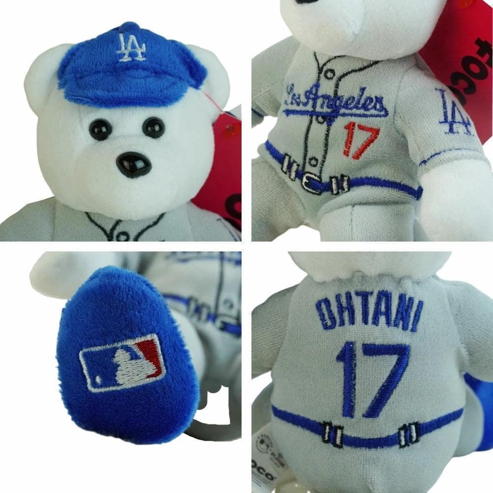 公式大谷翔平17熊ロサンゼルスドジャースベアdodgersぬいぐるみユニフォーム