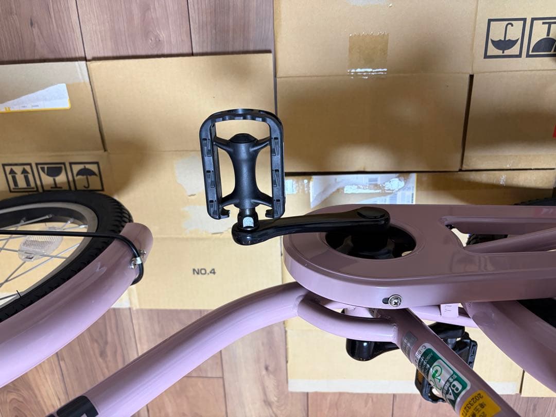 【miiko】ブリヂストン ビッケM 16インチ 補助輪付 ピンク 美品