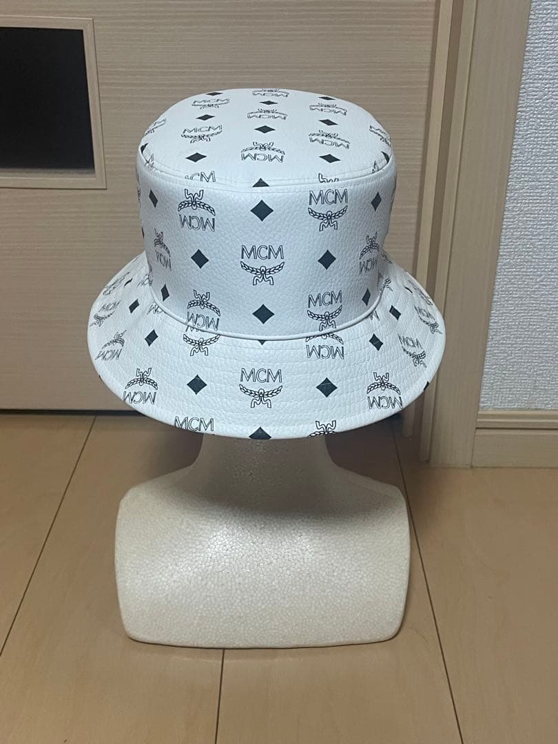 MCM ヴィセトス バケットハット ロゴ