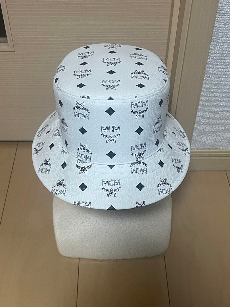 MCM ヴィセトス バケットハット ロゴ