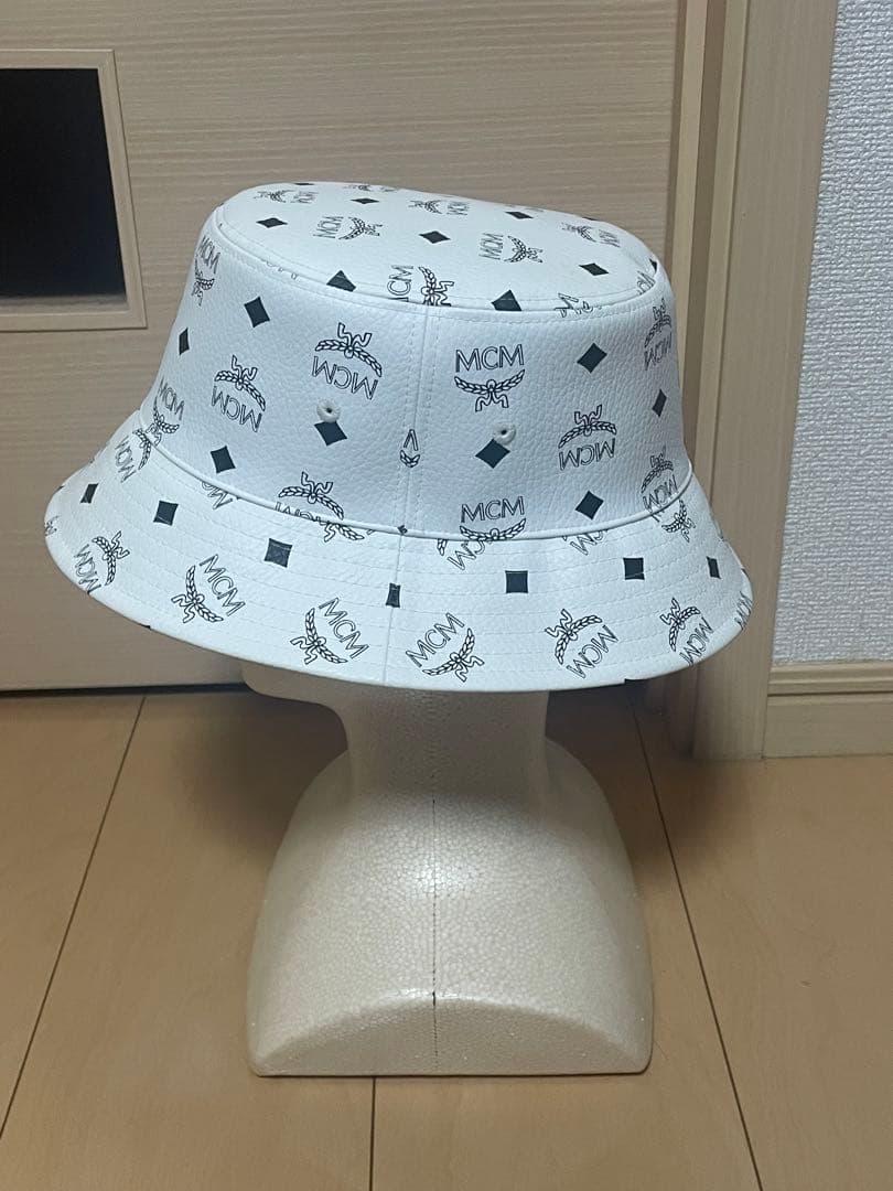 MCM ヴィセトス バケットハット ロゴ