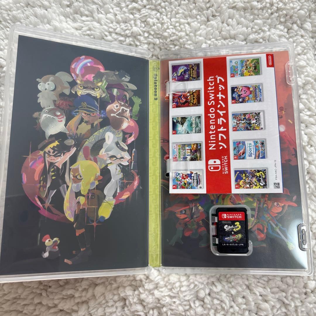 【中古】Switch スプラトゥーン3 + エキスパンション・パス