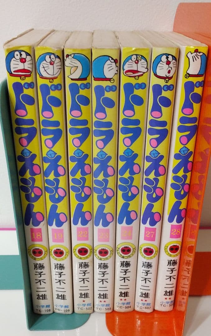 希少　初版　ドラえもん てんとう虫コミックス 7冊セット　藤子不二雄 表記