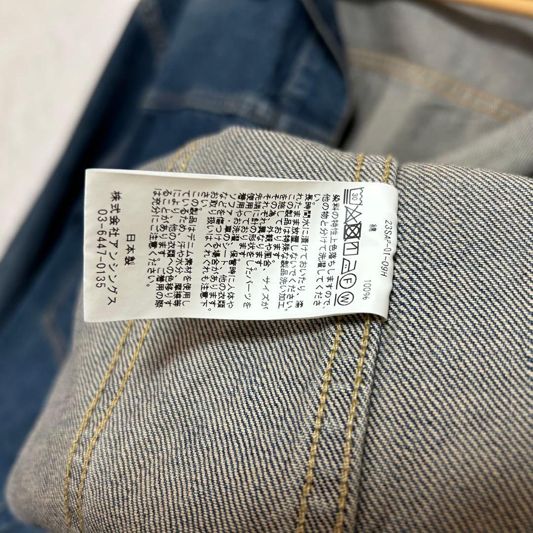 ジャケット・アウター 23SS A.presse 2nd type denim jacket 44