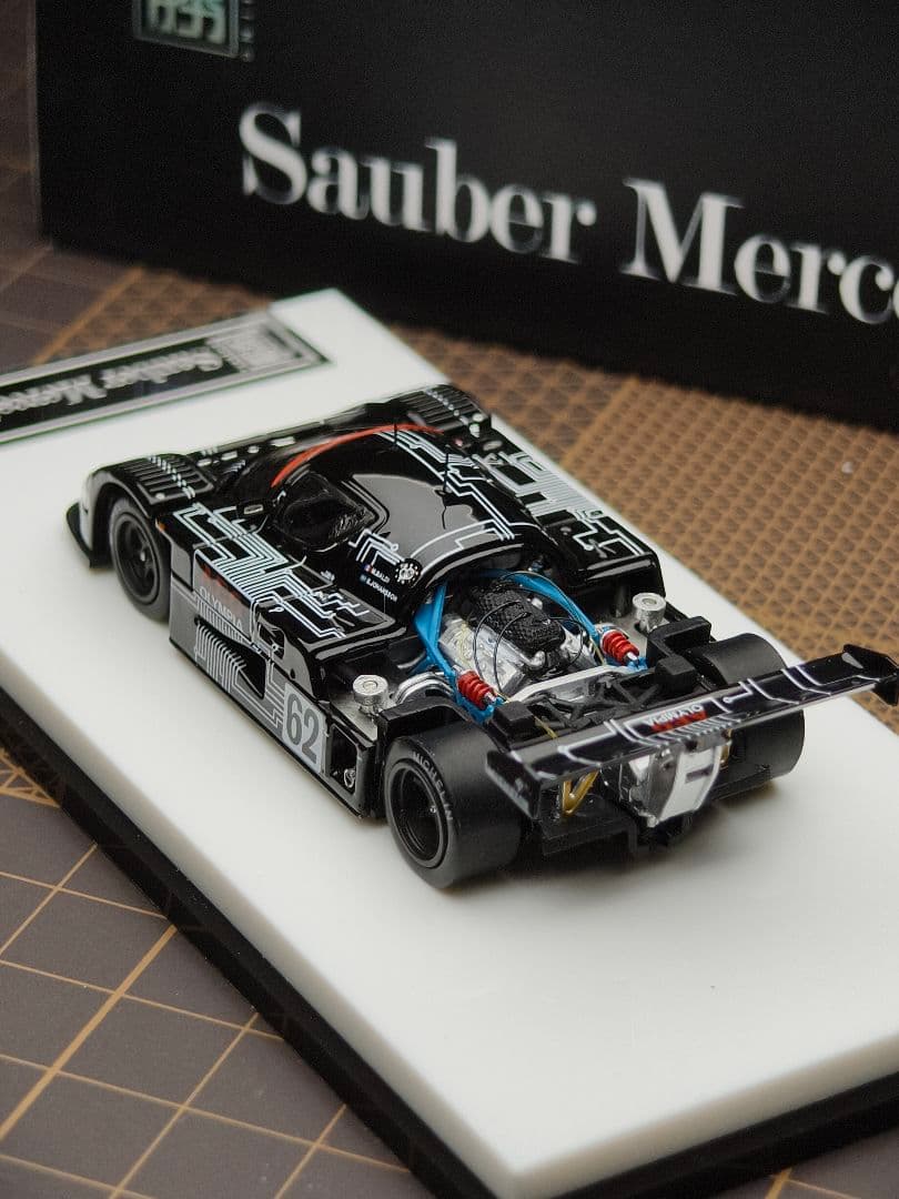 TPC × YS 1/64 メルセデス ベンツ Sauber C9 No.62