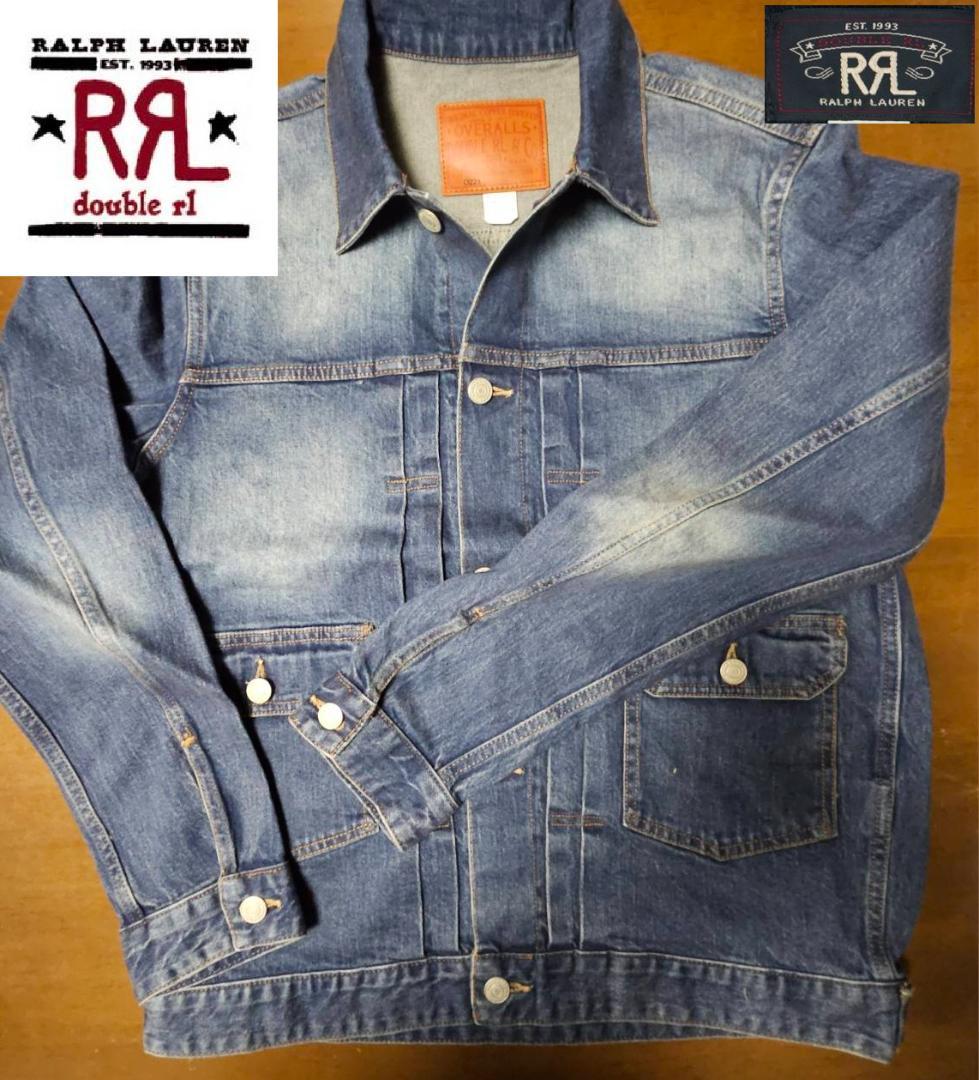 送料無料/新品未使用Double RL デニムジャケット（XL）