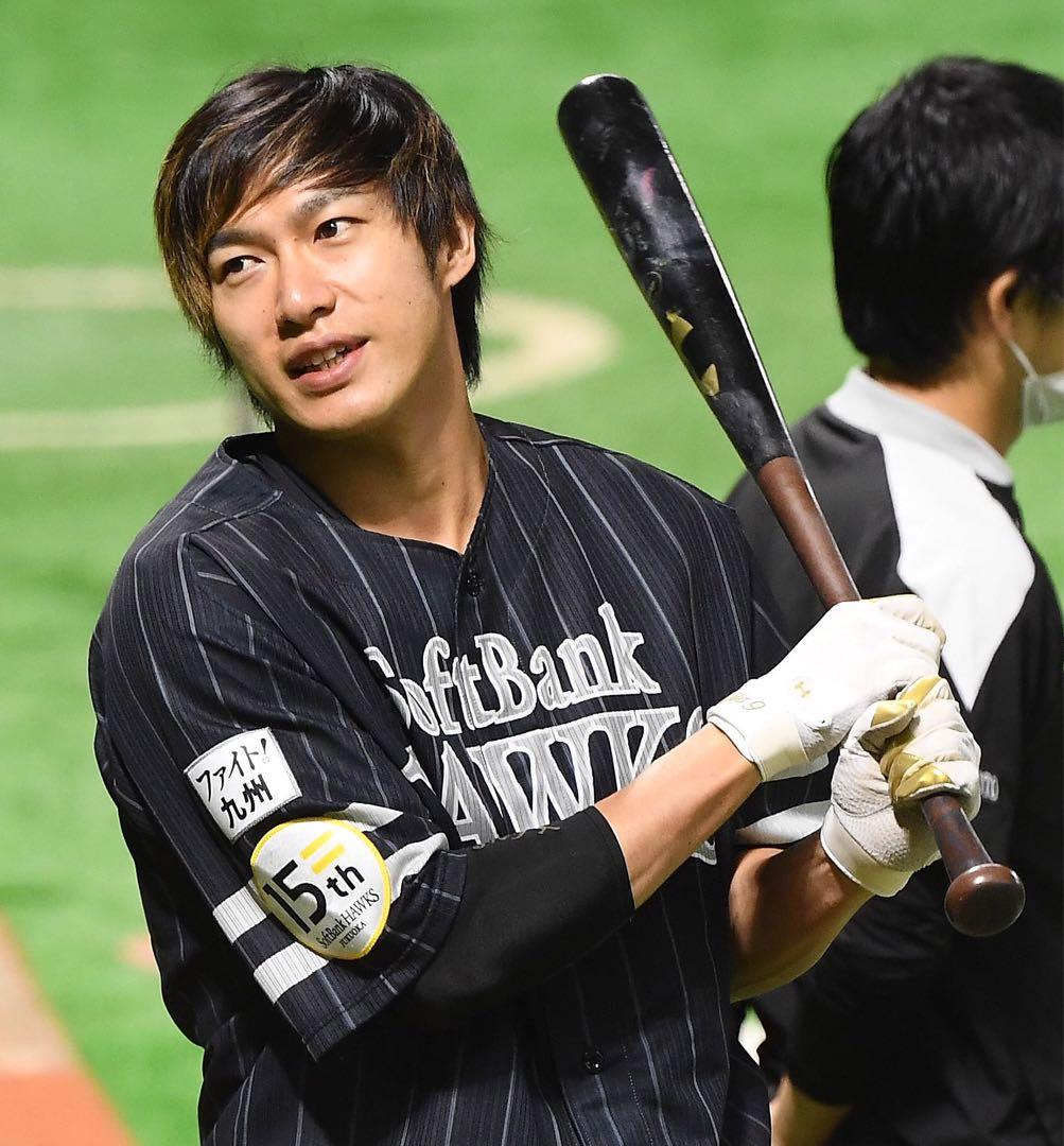 福岡ソフトバンクホークス 15周年記念ユニフォーム 柳田悠岐 マジェスティック製
