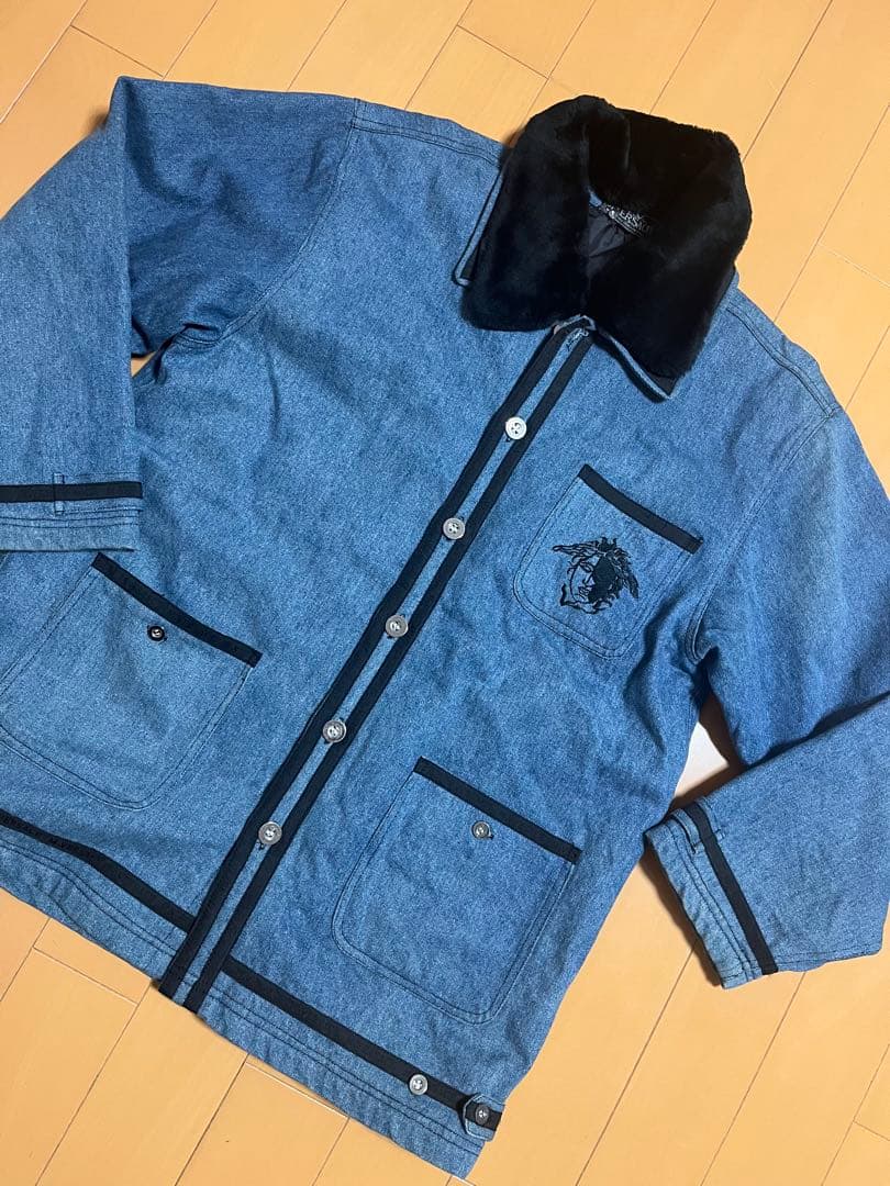 Y*A様 90s　VERSACE　ヴェルサーチ　デニムジャケット　メデューサ