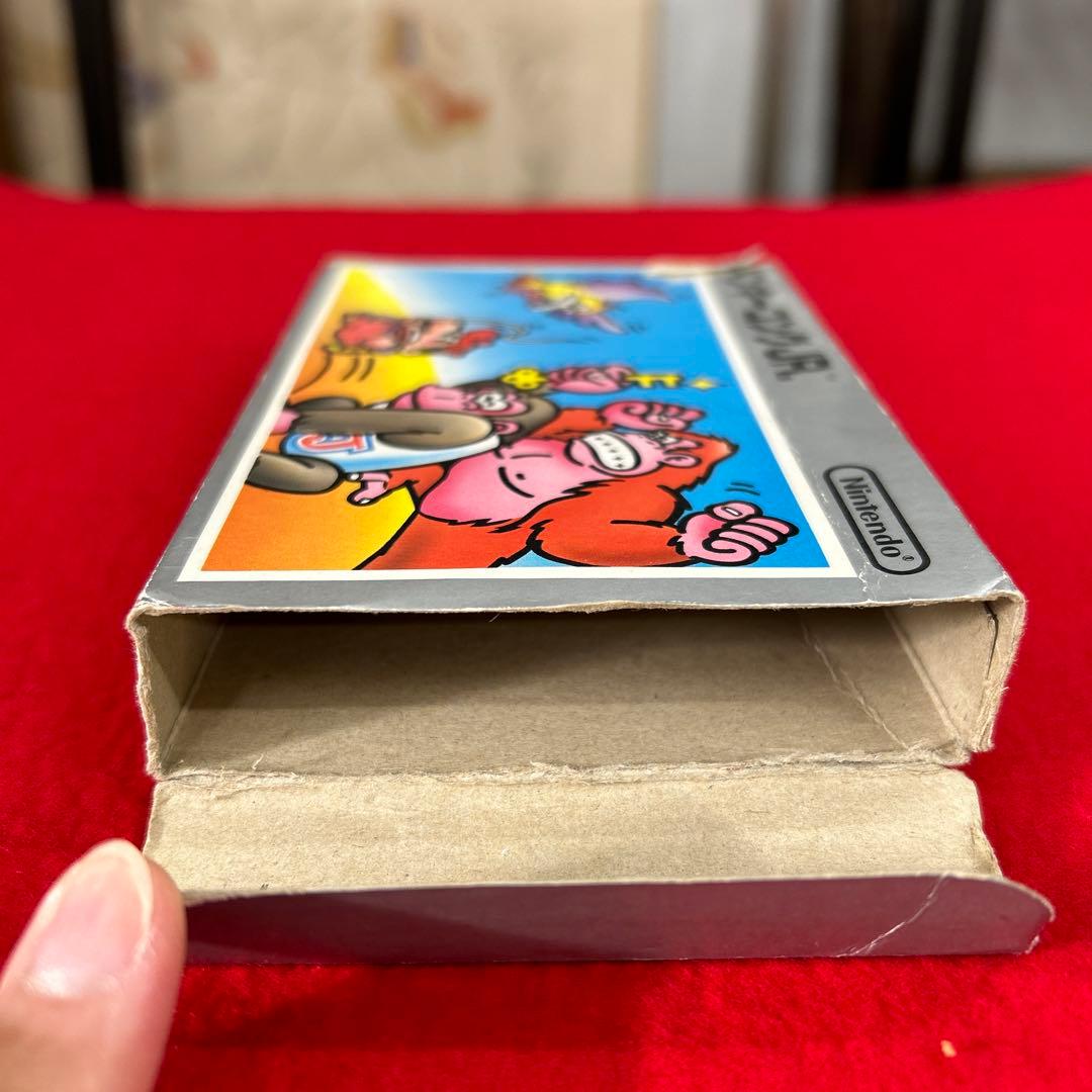 ファミコン　ドンキーコングJR HVC-JR 銀箱　ソフト　取説