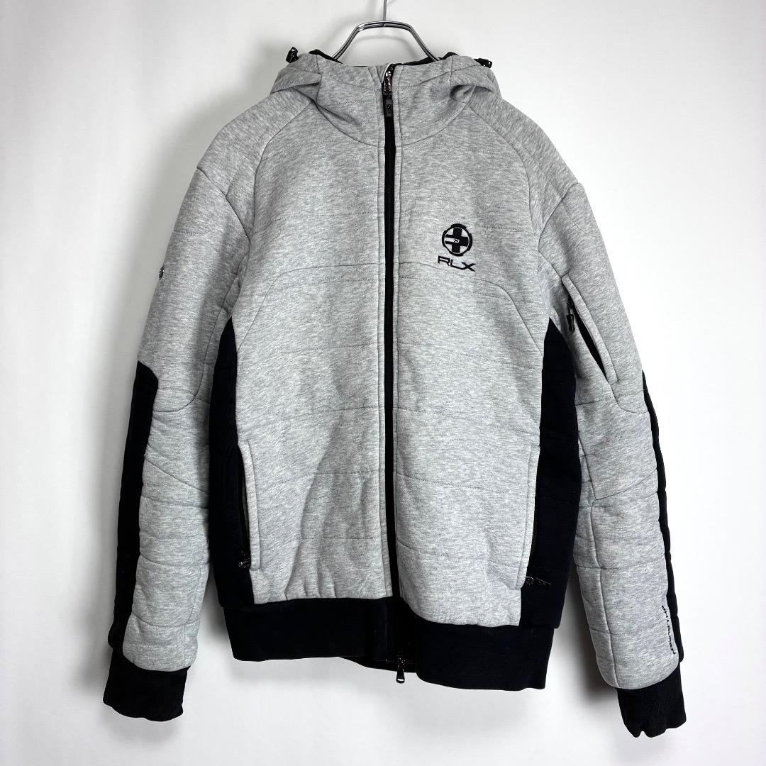 美品 RLX ラルフローレン スポーツ ゴルフウェア 中綿ジャケット フーディ