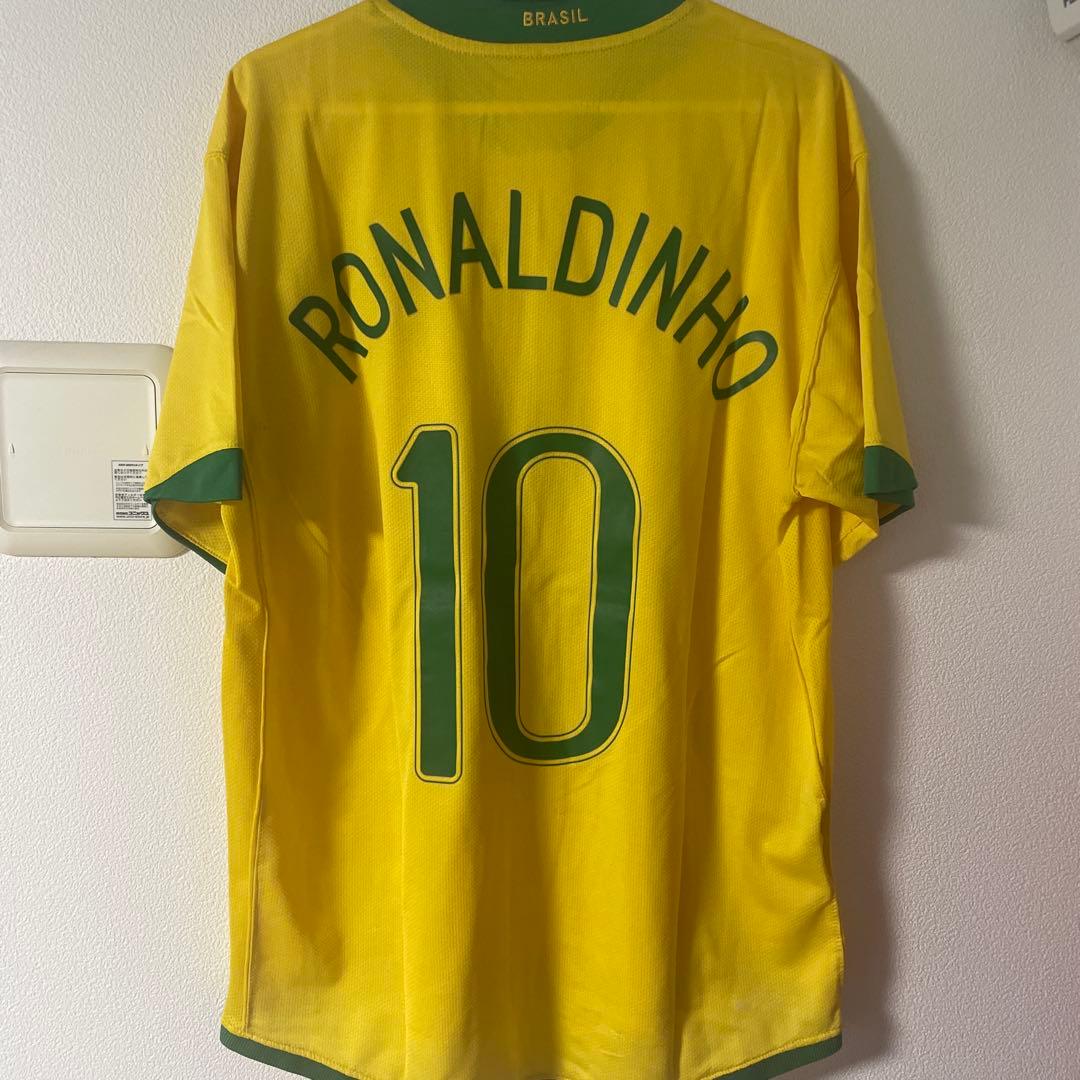 Nike ブラジル サッカー 10 ロナウジーニョ ドイツWCUP