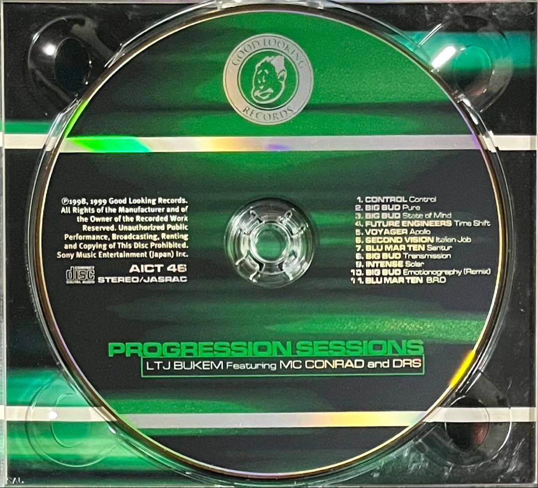 LTJブケム プログレッション・セッションズ LTJ BUKEM 初回プレスCD
