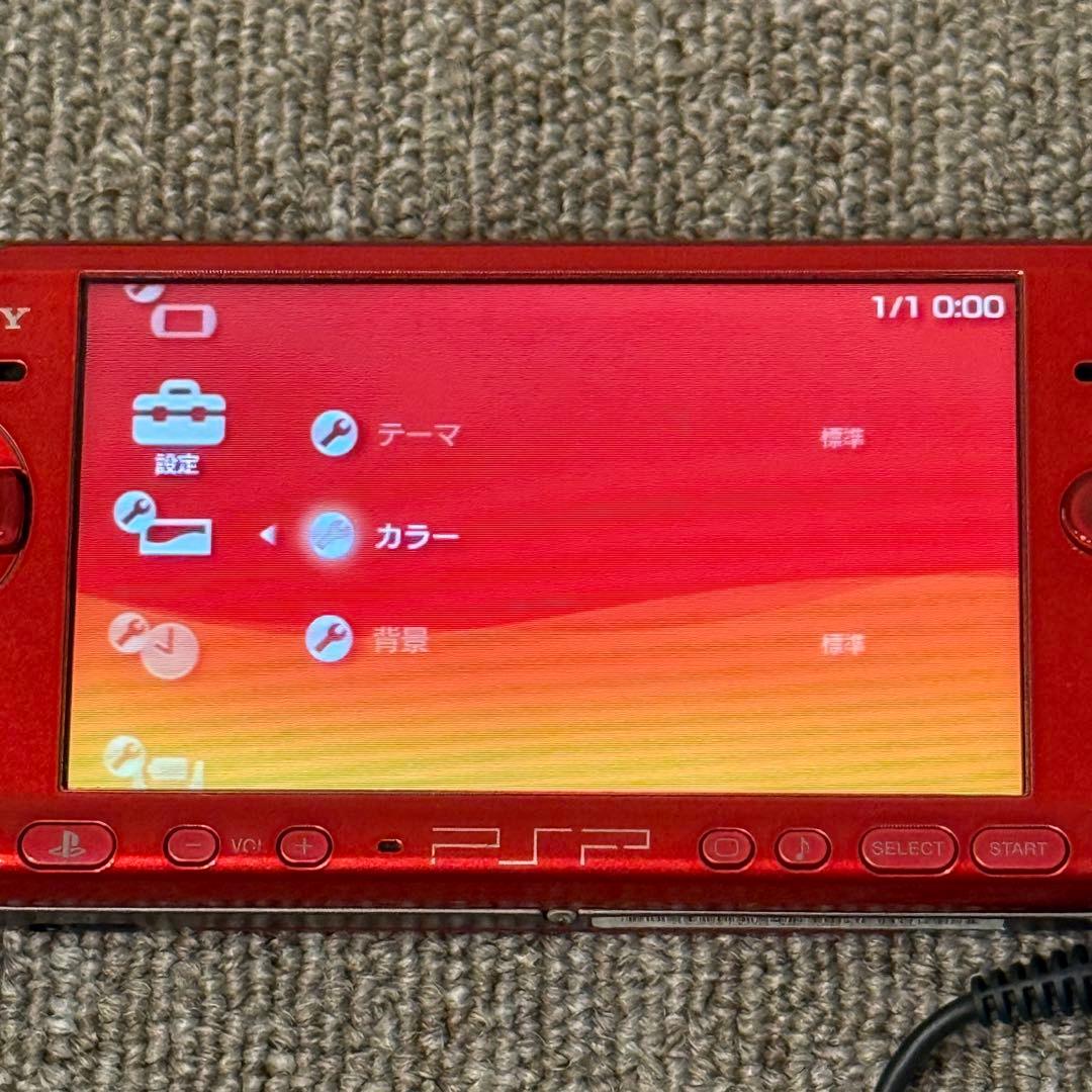 PSP-3000 本体 ラディアント レッド