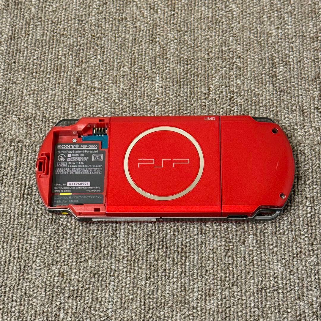 PSP-3000 本体 ラディアント レッド