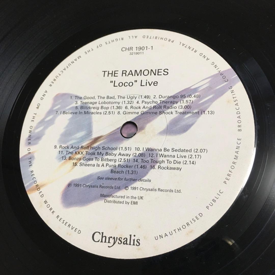 LOCO LIVE／RAMONES アナログ