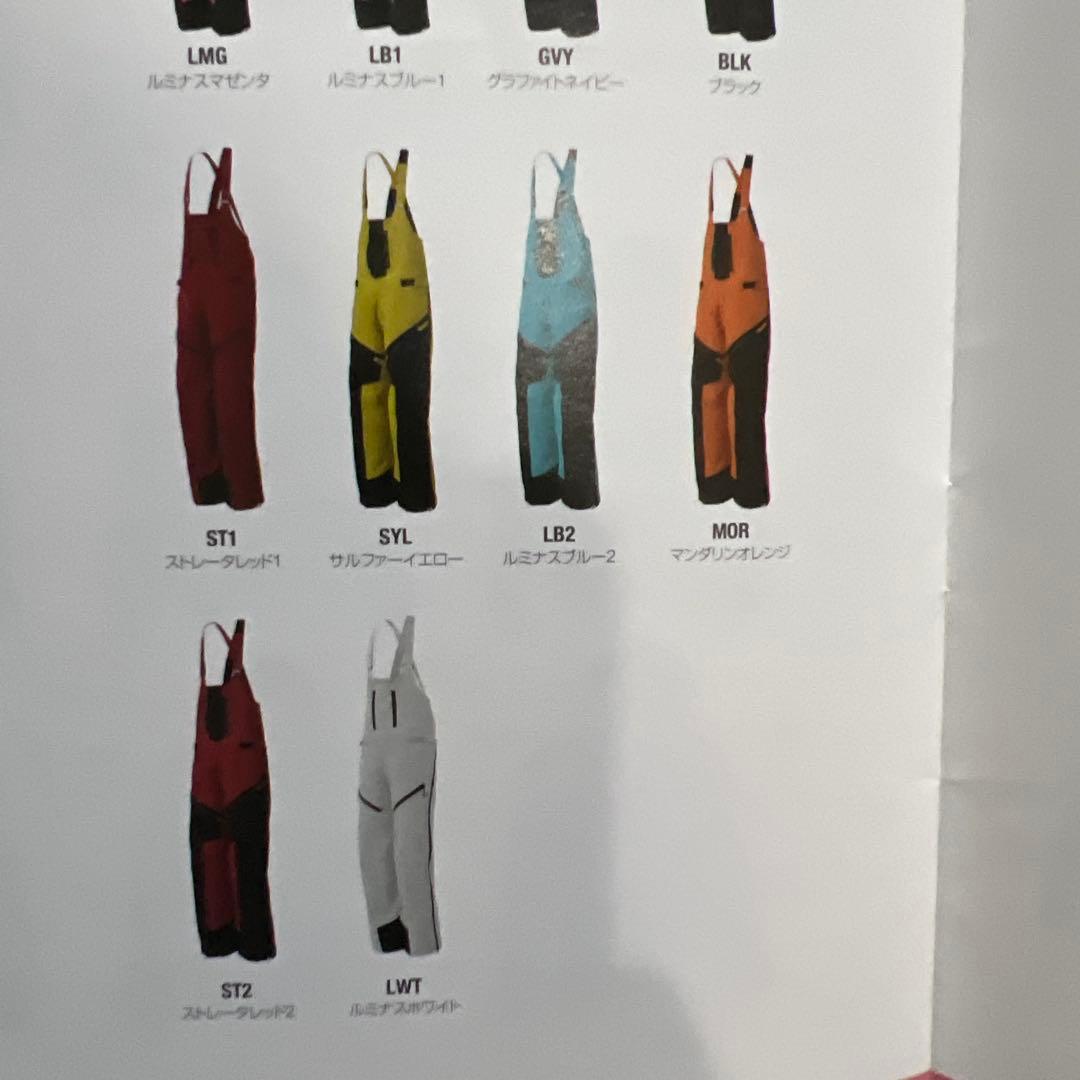 【美品】SIO DEMONSTRATOR BIB PANTS （Lサイズ）