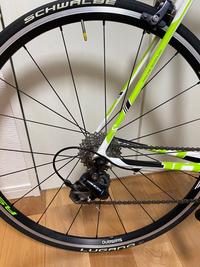 Cannondale ロードバイク ホワイト/グリーン