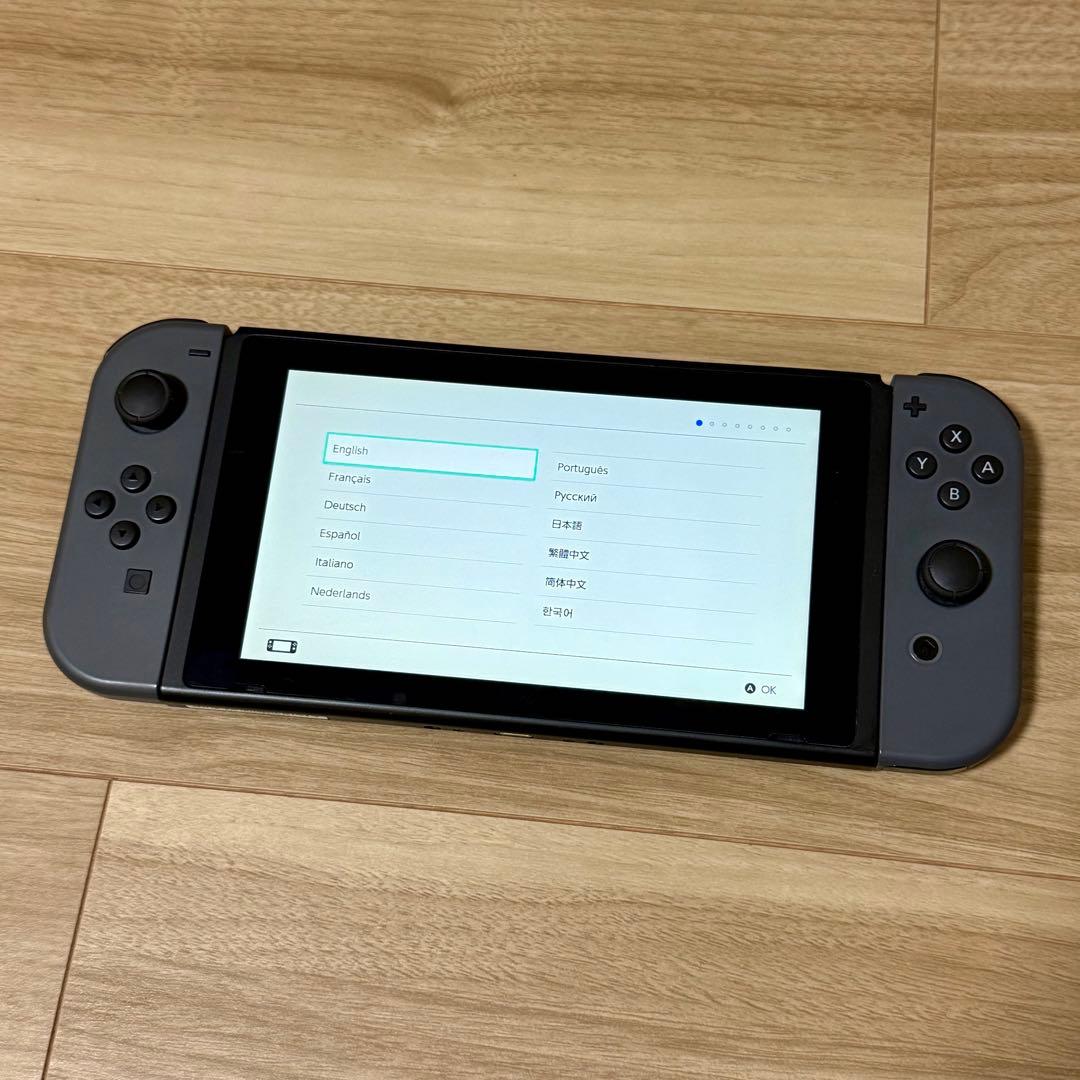 Nintendo Switch（初代）本体＋付属品　訳あり