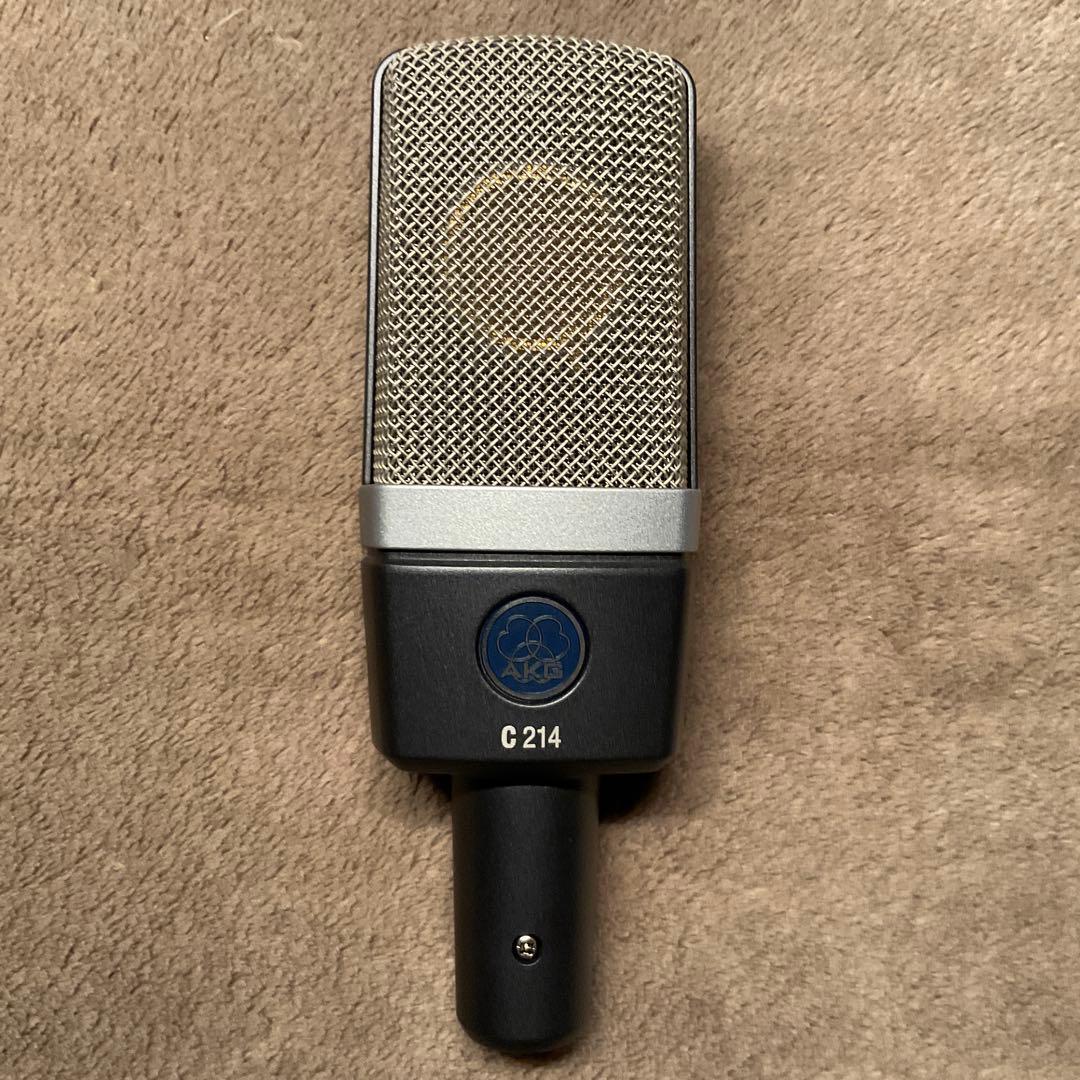 AKG C214 コンデンサーマイク ケーブル付き