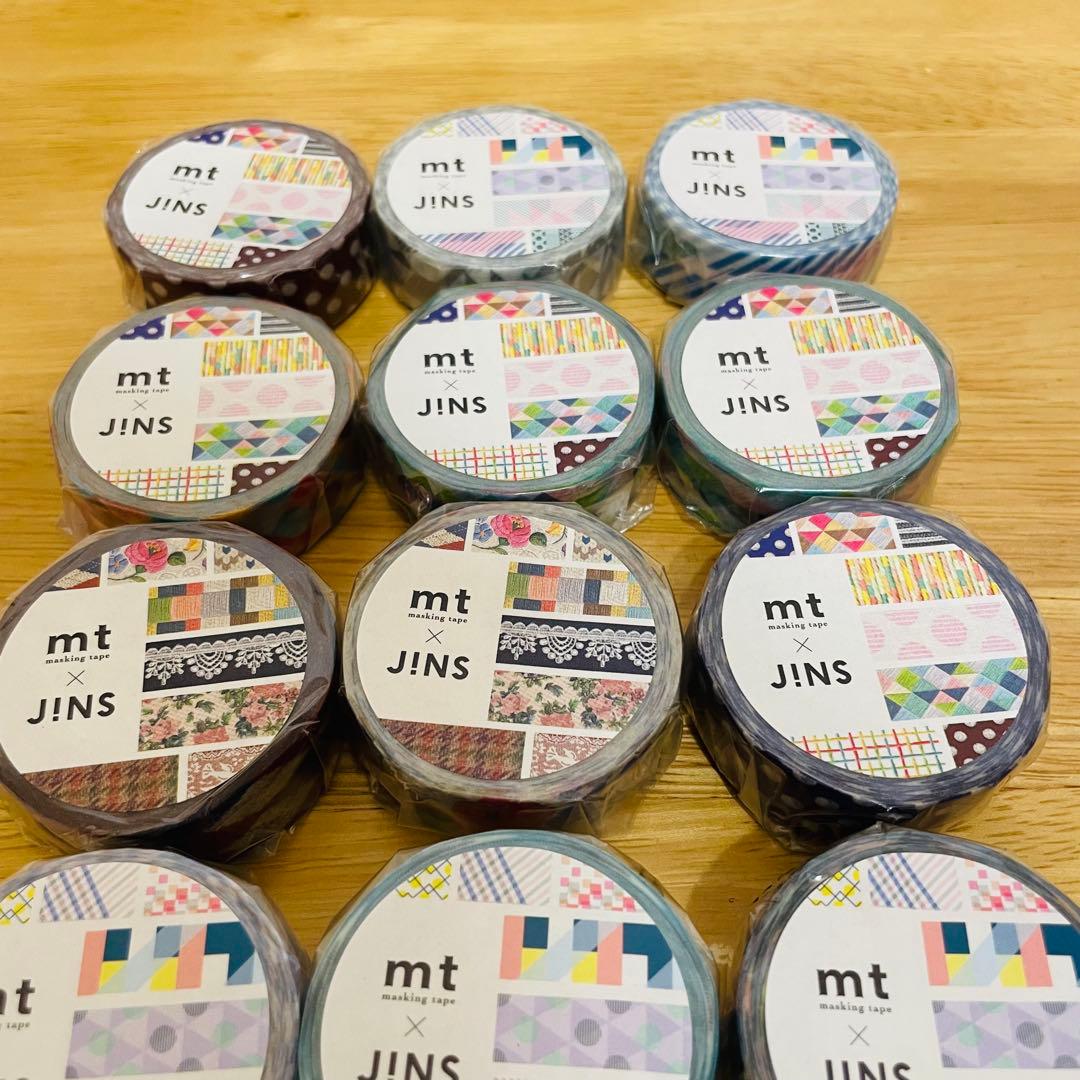 mt x JINS マスキングテープ 23個セット