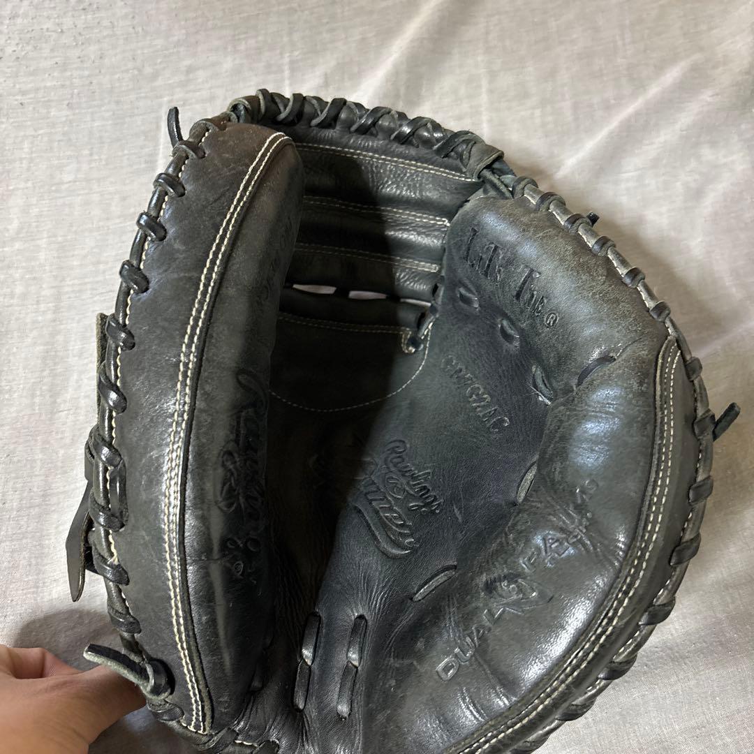 Rawlings キャッチャーミット 黒　大人用