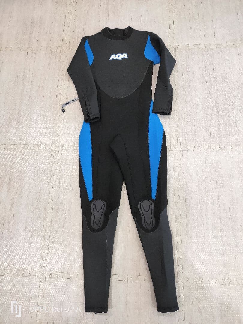 AQA キッズ ジュニアウェットスーツ 160cm 5mm 美品