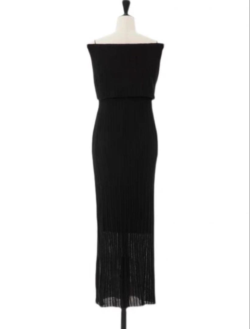 ワンピース her lip to Plage Random Rib Knit Dress