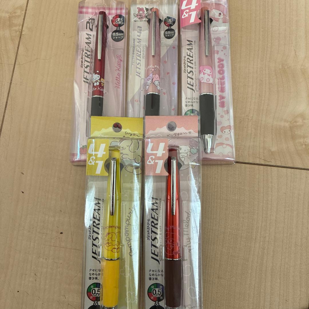 JETSTREAM ボールペンセット 0.5mm サンリオ