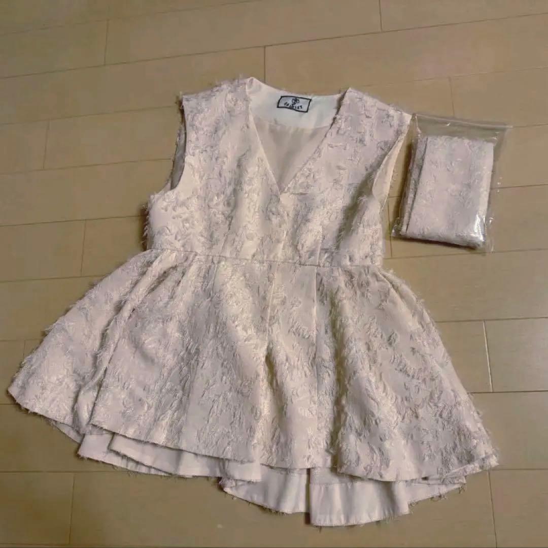 SELFIST タックペプラムジャガードジレ