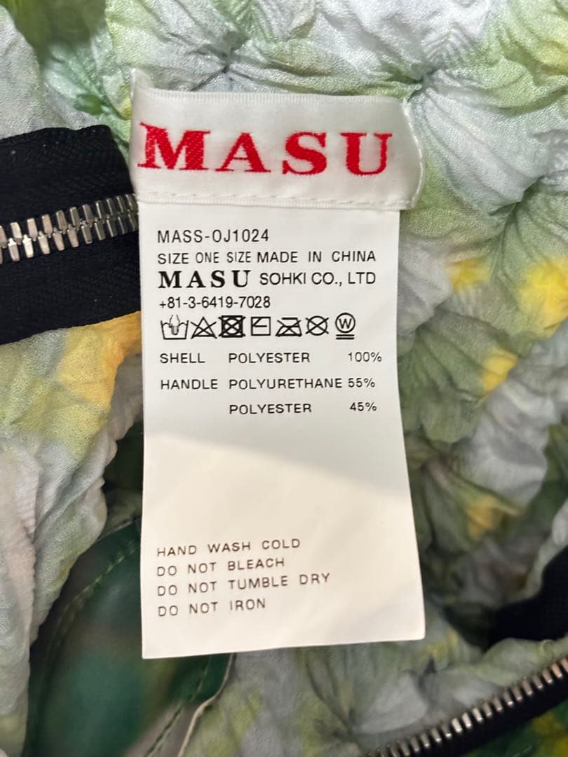MASU 24ssダンデライオンデザイン トートバッグ
