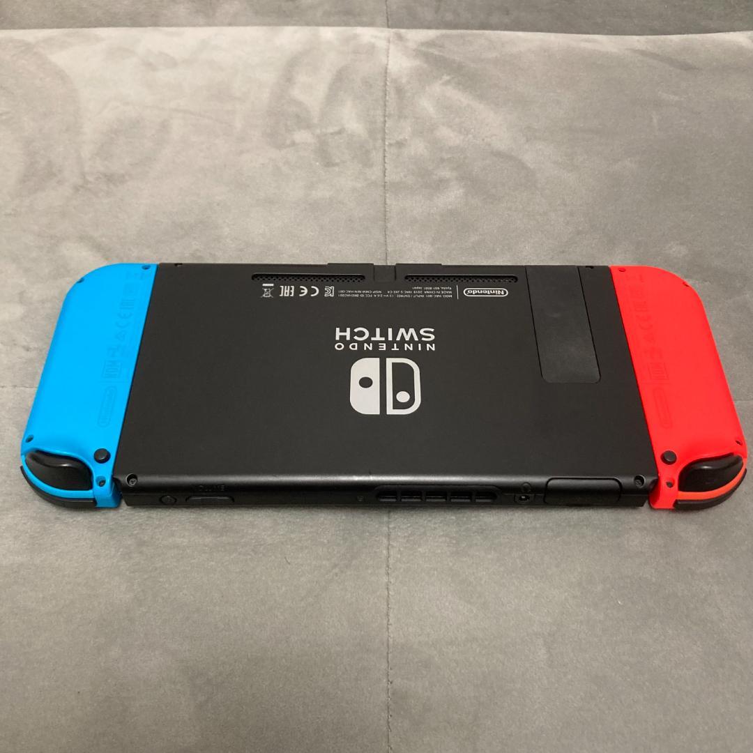 【美品】Nintendo Switch ネオンブルー・ネオンレッド【ケース付き】