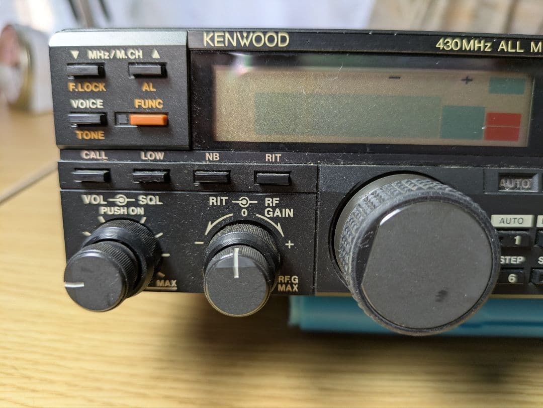 KENWOOD TR-851D 430MHz【ジャンク・本体+マイク】