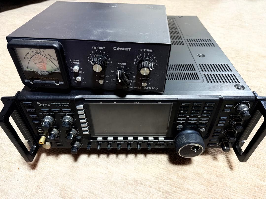 ICOM IC-7700 トランシーバー CAT-300 美品