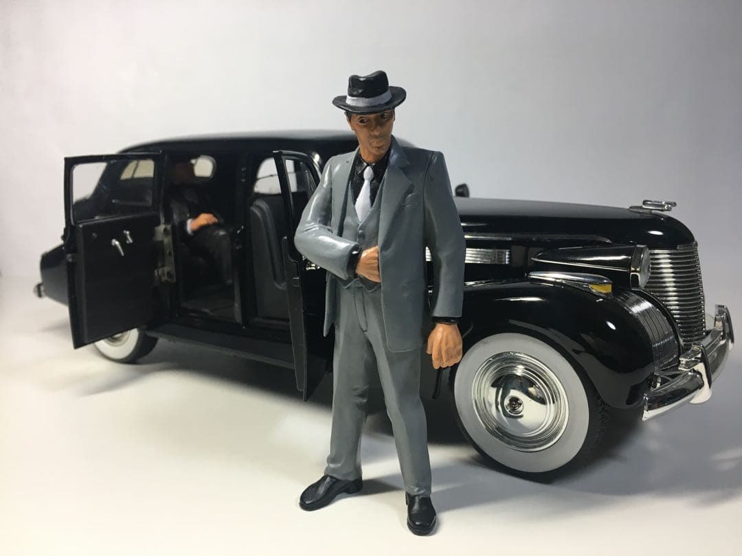 ゴッドファーザー ミニカー フィギュア　キャデラック　ミニチュア インテリア