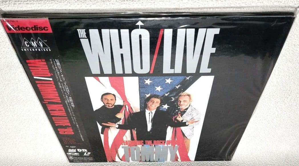 『ＴＨＥ ＷＨＯ／ＴＯＭＭＹ，Ｎｅｗ Ｌｉｖｅ’８９』【新品・未開封２枚組ＬＤ】