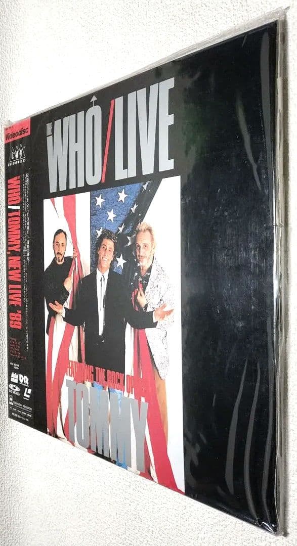 『ＴＨＥ ＷＨＯ／ＴＯＭＭＹ，Ｎｅｗ Ｌｉｖｅ’８９』【新品・未開封２枚組ＬＤ】